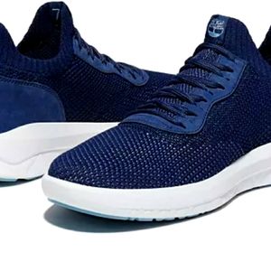 Sz 10 Timberland Men' Bradstreet ultra oxfords Navy, knit